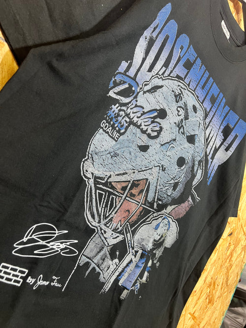 Fort Wayne Titans Drako Sosenheimer James' Corner Store Collab Vintage Tee